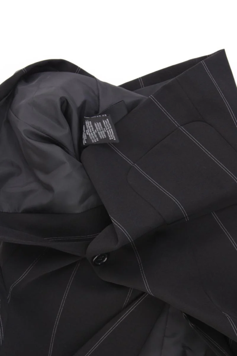 comma, Classic Blazer Gr. 34 gestreift schwarz aus Polyester - Image 4