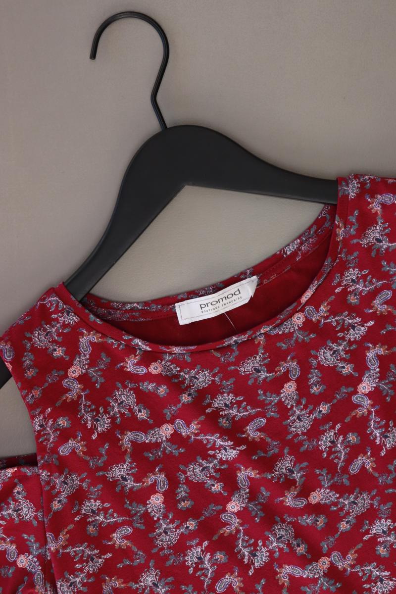 Promod Shirt Gr. M Kurzarm lila aus Polyester - Image 3