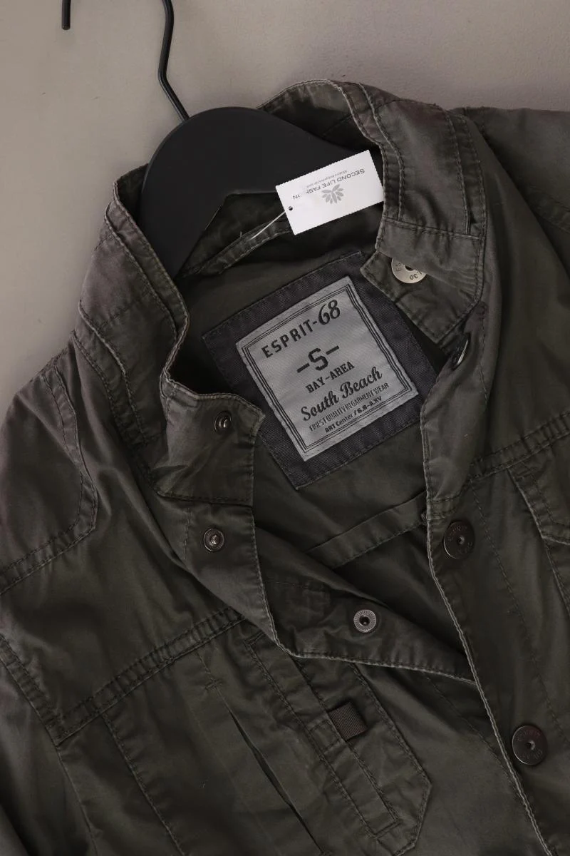 Esprit Übergangsjacke für Herren Gr. S grau aus Baumwolle - Image 3