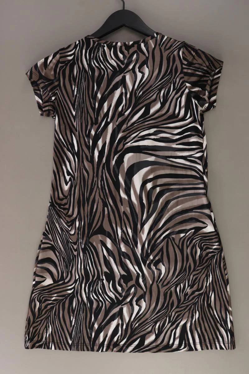Vivance Kurzarmkleid Gr. 36 mit Tierdruck braun aus Polyester - Image 2
