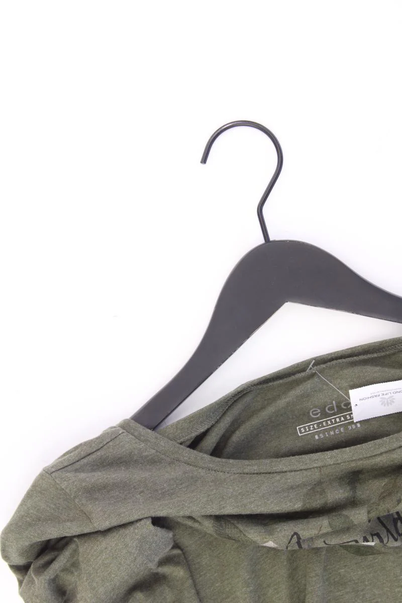 edc by Esprit Longsleeve-Shirt Gr. XS Langarm olivgrün - Image 2