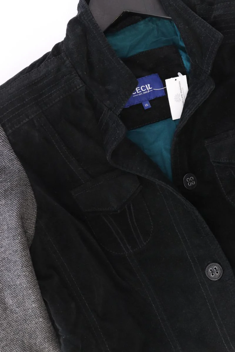 Cecil Übergangsjacke Gr. XS grau aus Baumwolle - Image 4