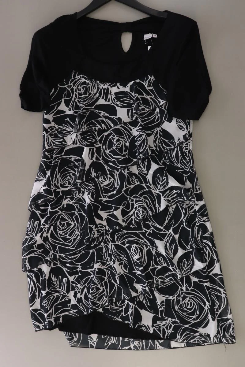 Liberty Jerseykleid Gr. 36 Kurzarm schwarz aus Polyester