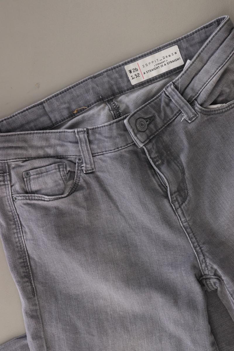 Esprit Straight Jeans Gr. W26/L32 grau aus Baumwolle - Image 4