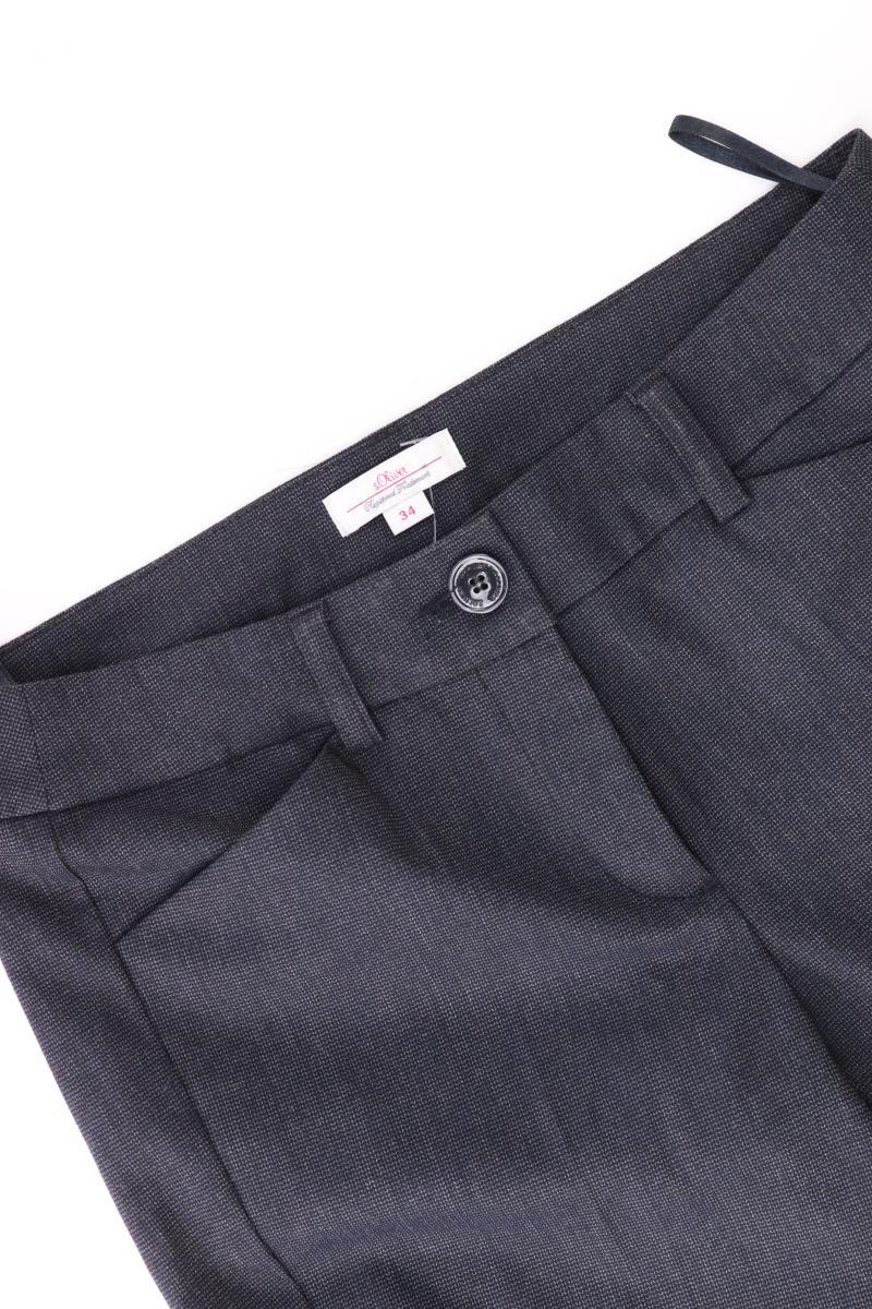 s.Oliver Anzughose Gr. 34 blau aus Polyester - Image 3
