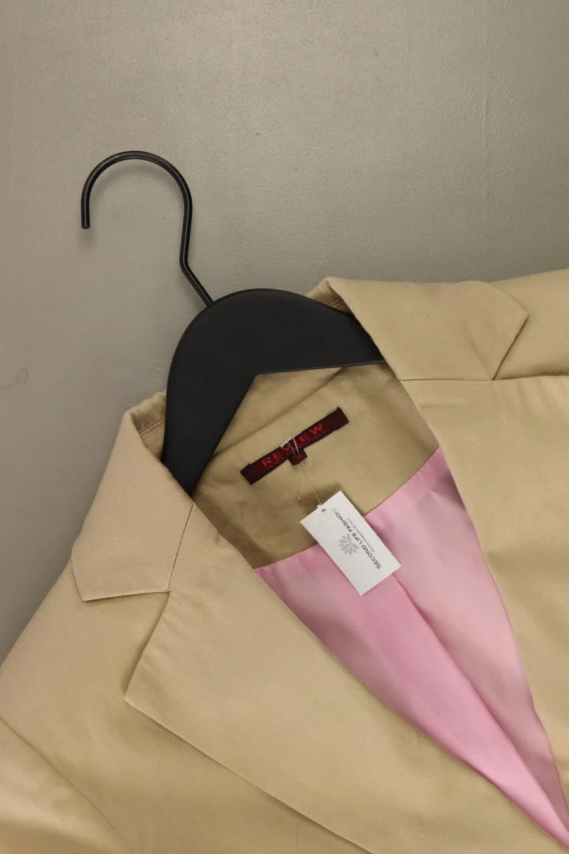 Review Slim Blazer Gr. 38 creme aus Baumwolle - Image 3