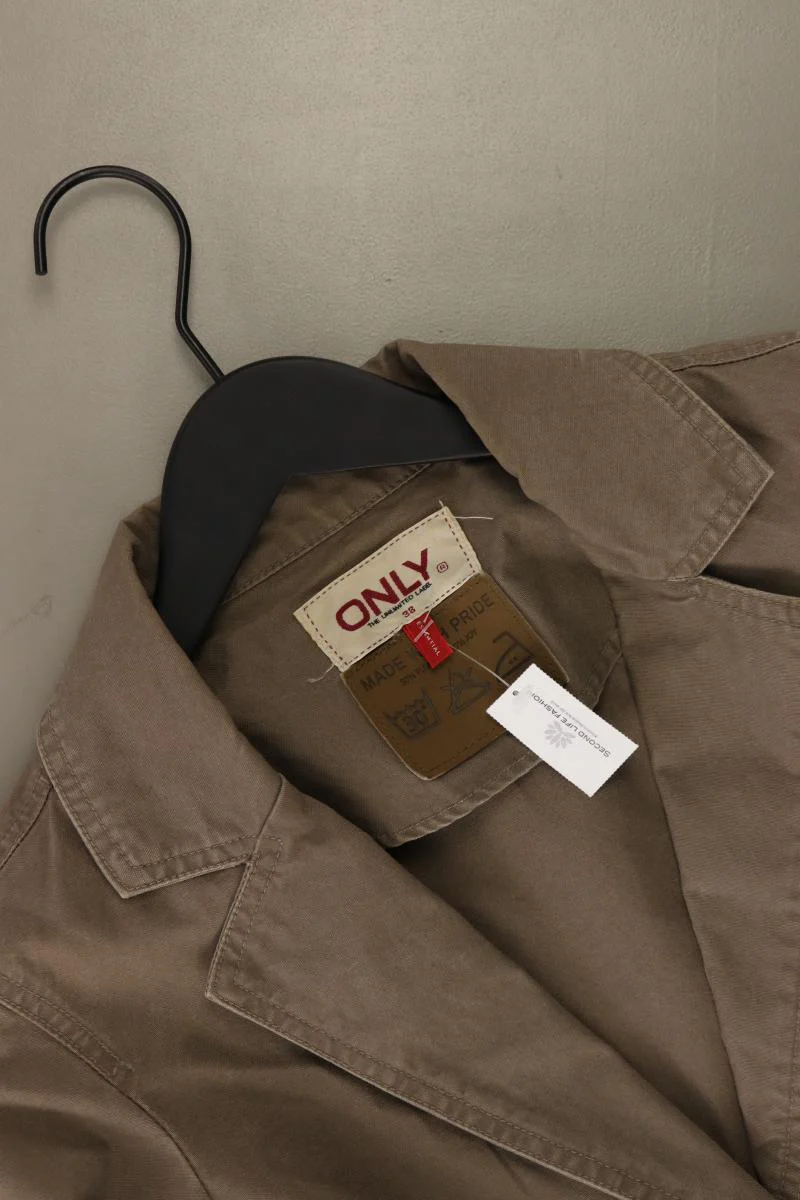 Only Übergangsjacke Gr. 38 braun aus Baumwolle - Image 3
