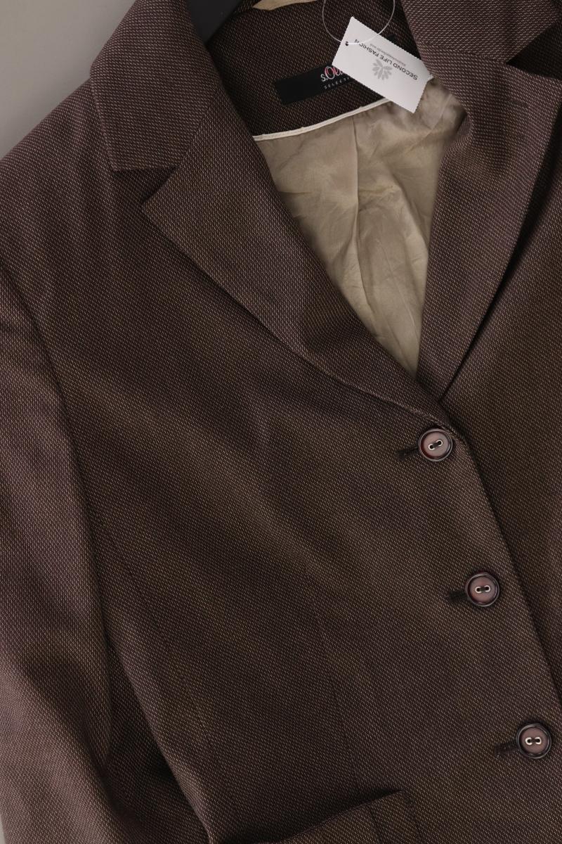 s.Oliver Selection Regular Blazer Gr. 34 braun aus Polyester - Image 4