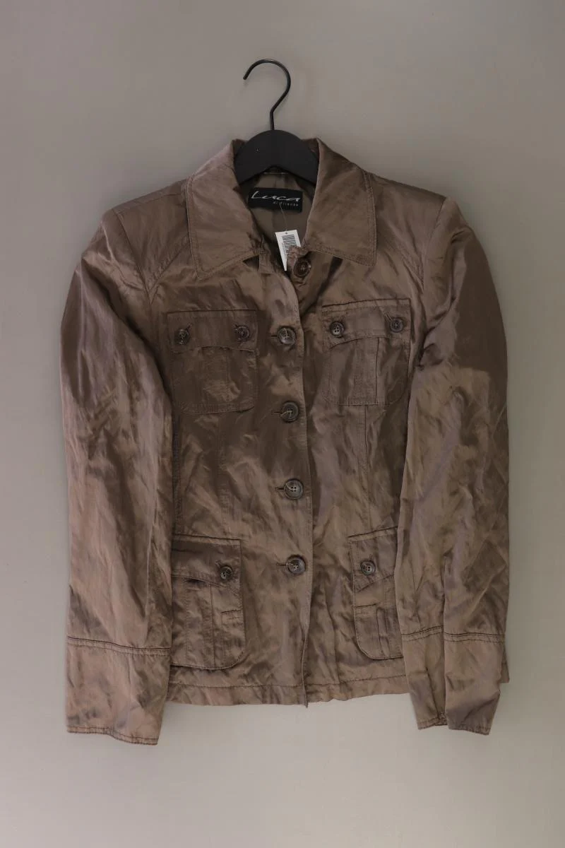 Luca di Firenze Übergangsjacke Gr. 36 neuwertig Vintage braun aus Baumwolle