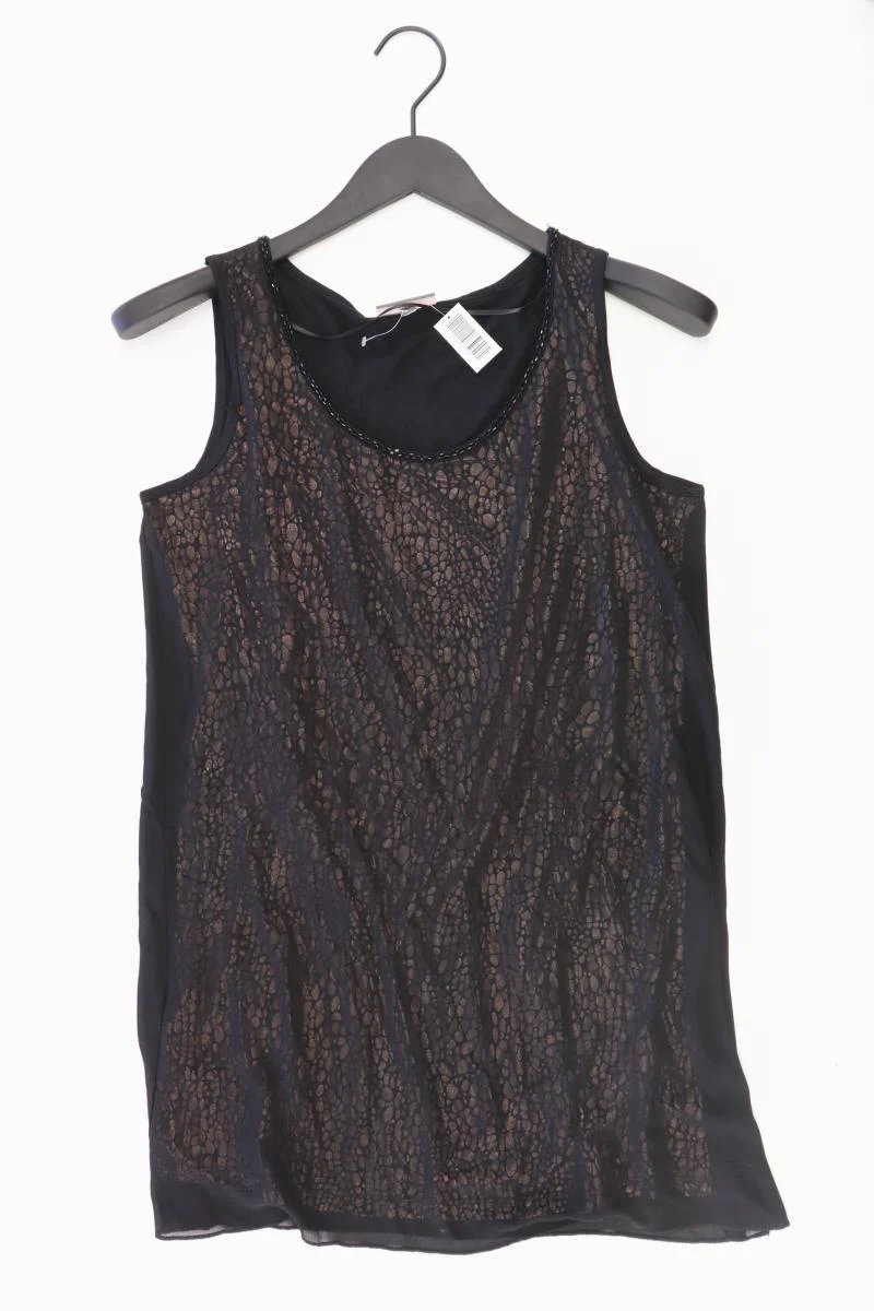 Street One Trägerkleid Gr. 36 mit Glitzer schwarz