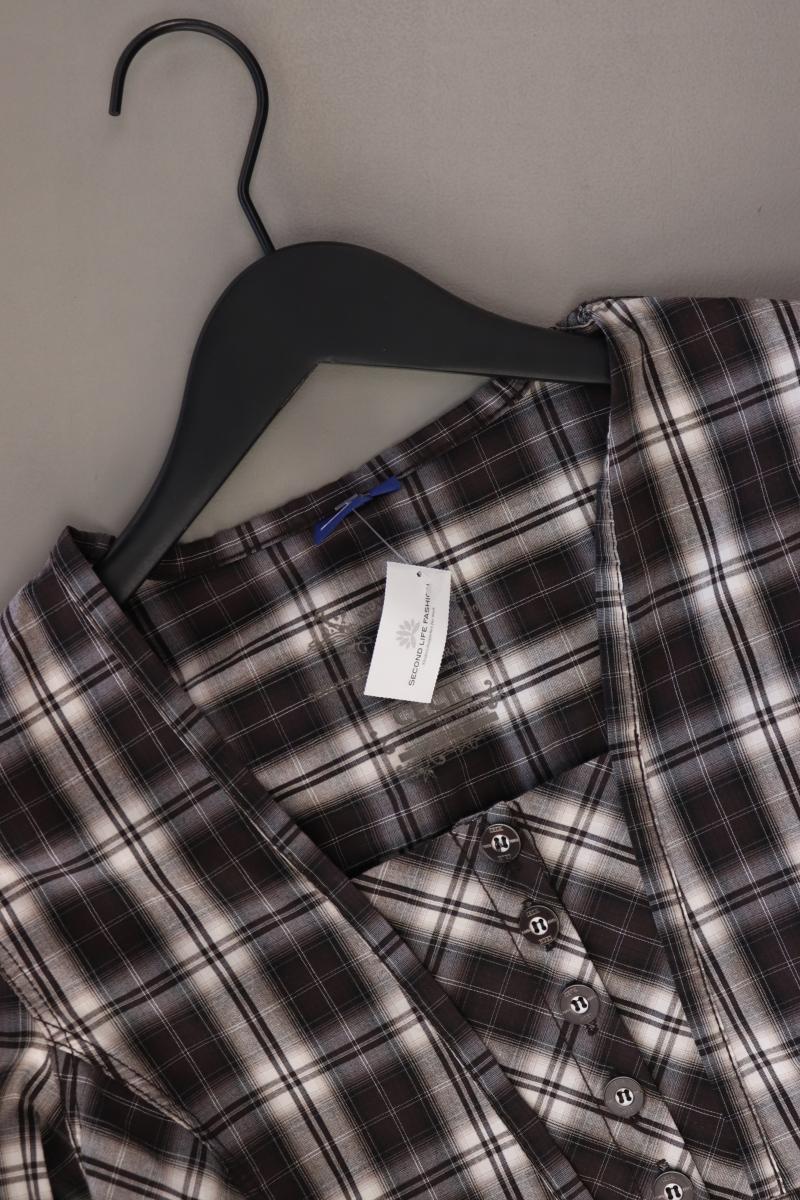 Cecil Karobluse Gr. S kariert Langarm braun aus Baumwolle - Image 3