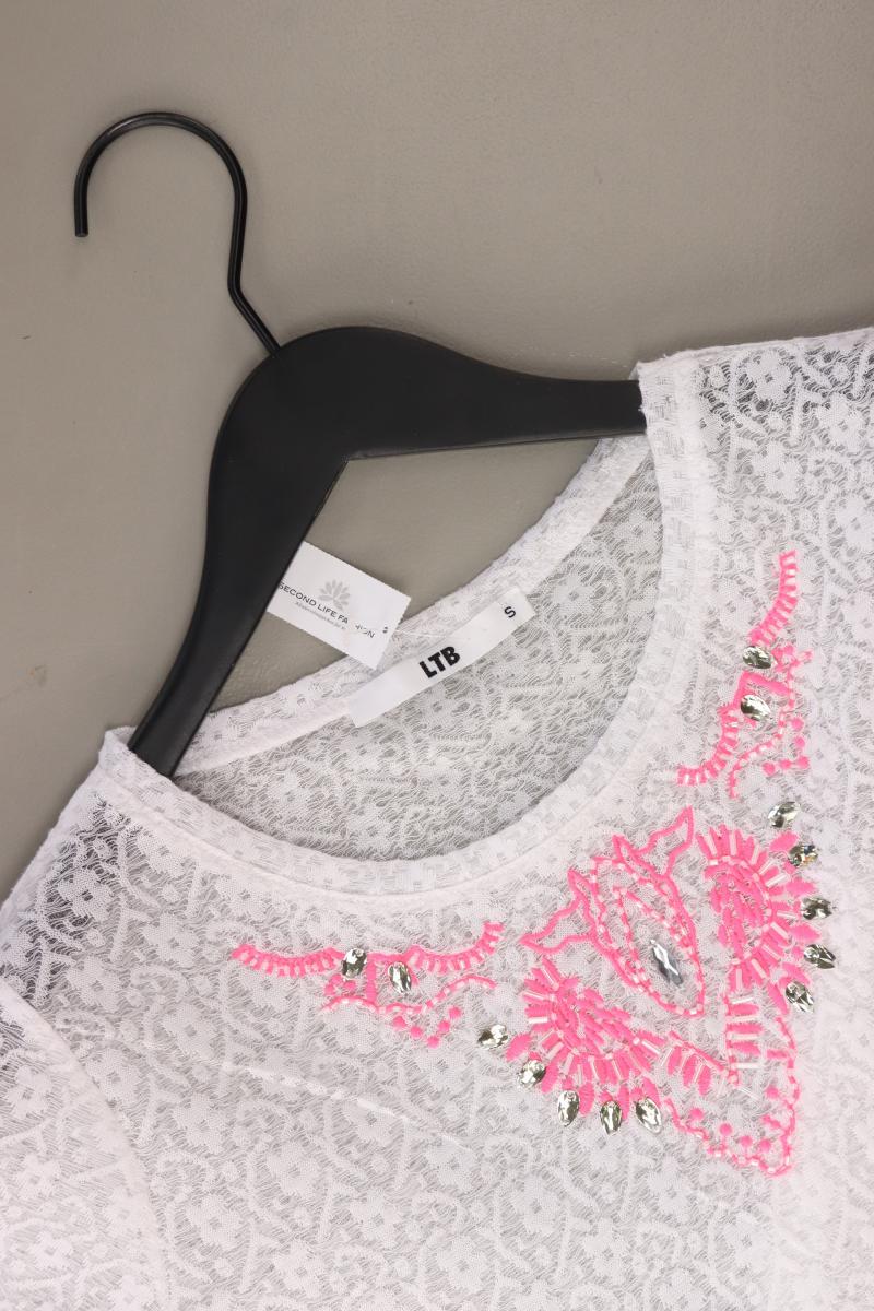 LTB T-Shirt Gr. S Kurzarm mit Nieten weiß - Image 3