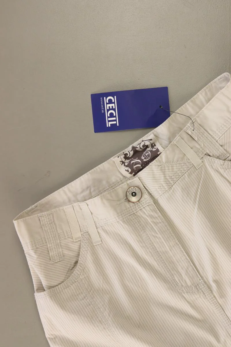 Cecil Cargorock Gr. W27 gestreift neu mit Etikett Neupreis: 39,95€! creme - Image 3