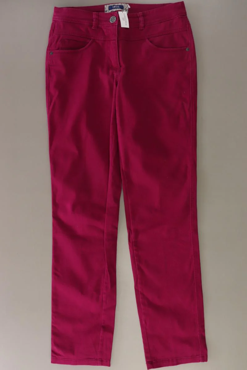Cecil Hose Gr. W28 pink aus Baumwolle