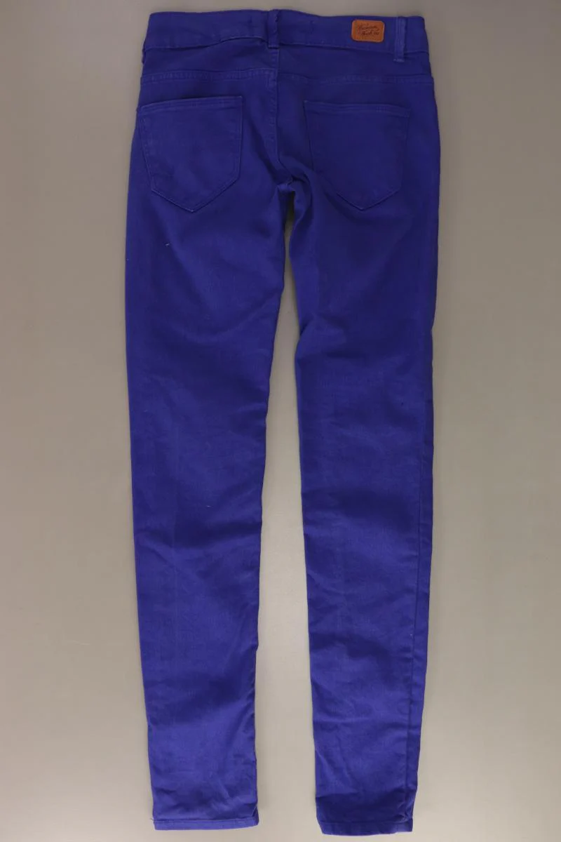 Zara Five-Pocket-Hose Gr. 34 blau aus Baumwolle - Image 2