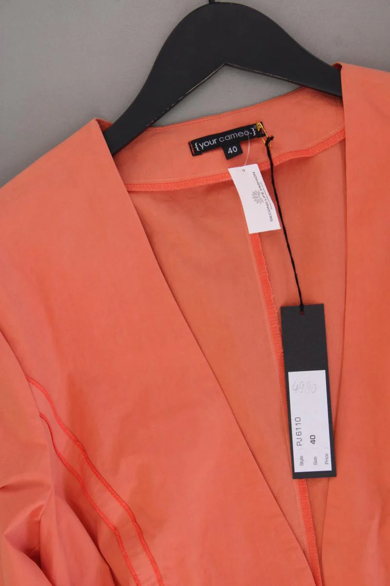 Your Cameo Regular Blazer Gr. 40 neu mit Etikett orange aus Baumwolle - Image 2