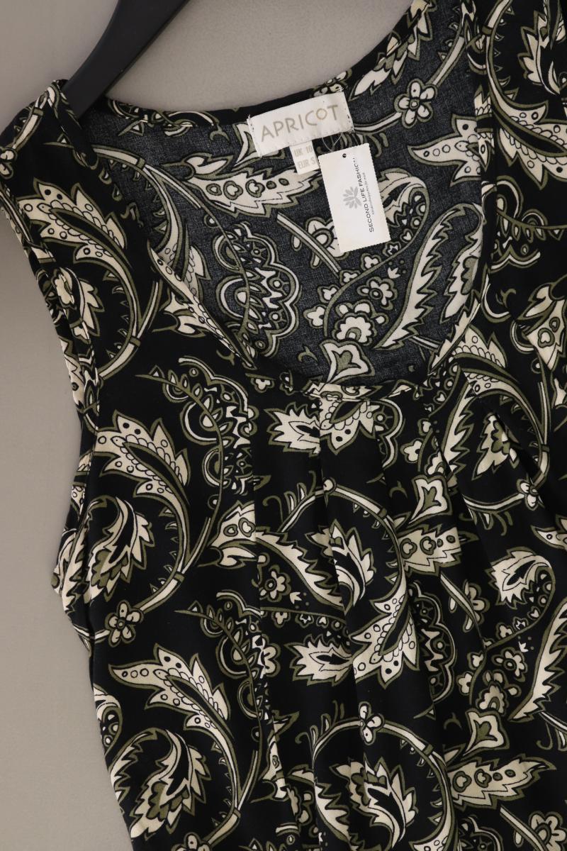 Apricot Trägerkleid Gr. S mit Paisleymuster Ärmellos schwarz aus Viskose - Image 4