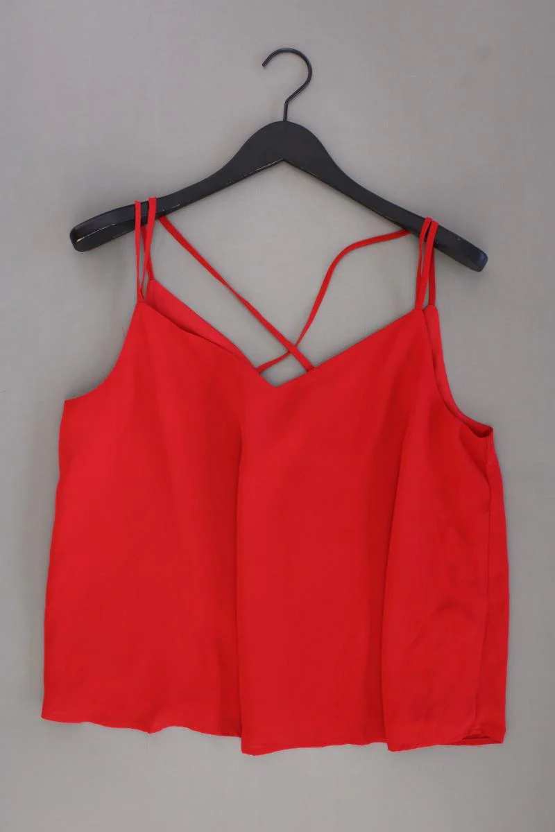 pimkie Top Gr. L Träger rot aus Polyester