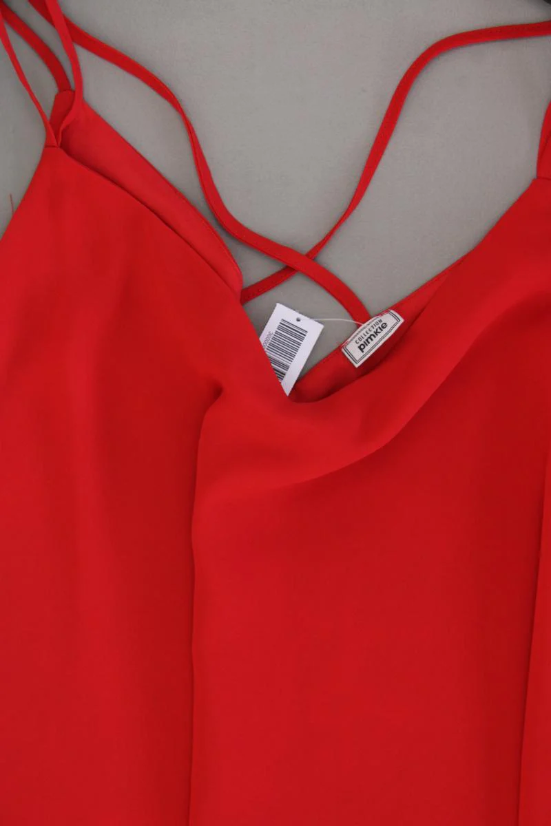pimkie Top Gr. L Träger rot aus Polyester - Image 2