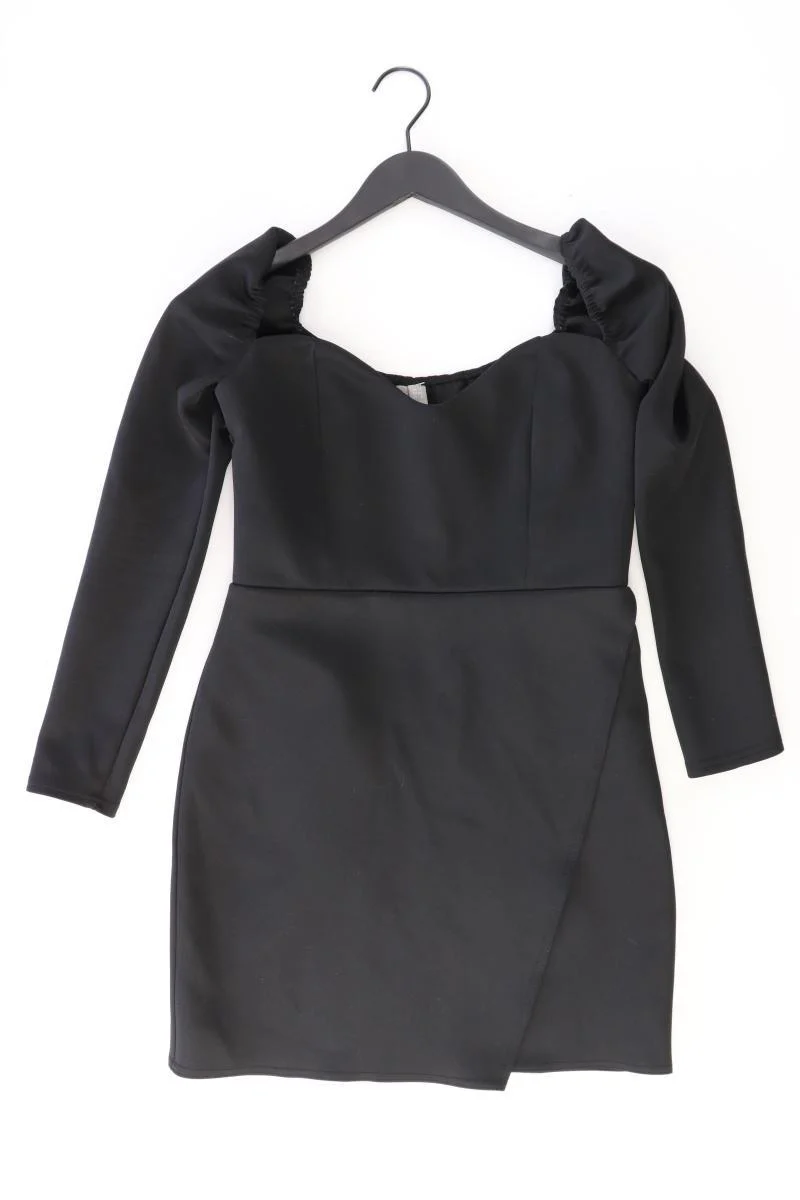Asos Langarmkleid Gr. 40 schwarz