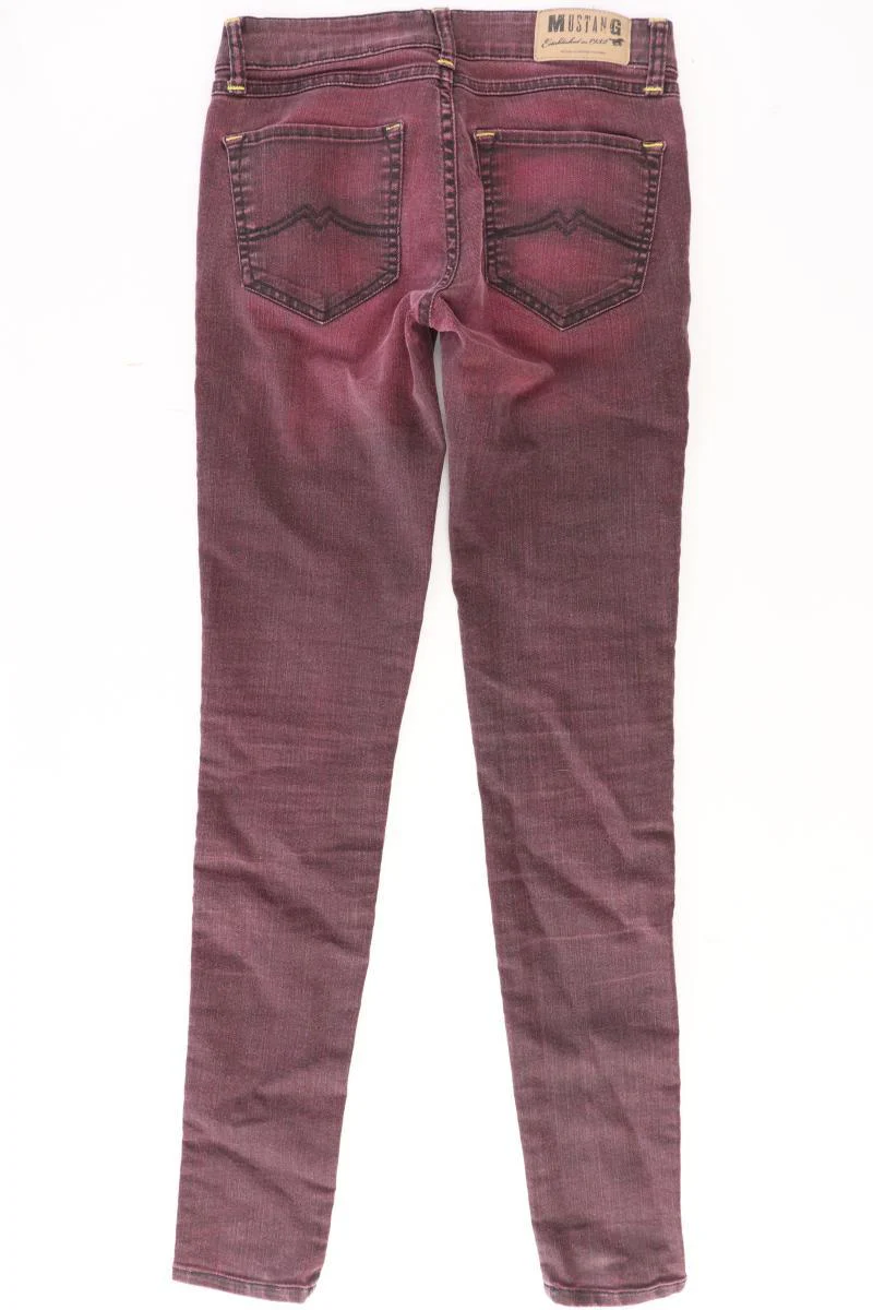 Mustang Skinny Jeans Gr. W27/L32 Modell Bony lila aus Baumwolle - Image 2