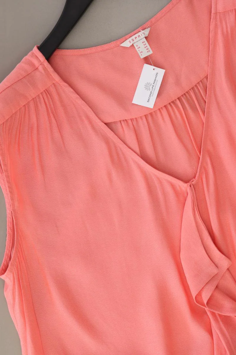 Esprit Bluse lachsfarben Gr. 40 Ärmellos rosa aus Polyester - Image 4