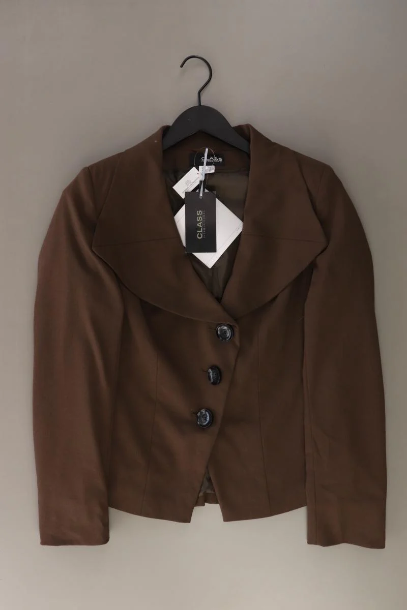 Class International Classic Blazer Gr. 42 neu mit Etikett braun aus Polyester
