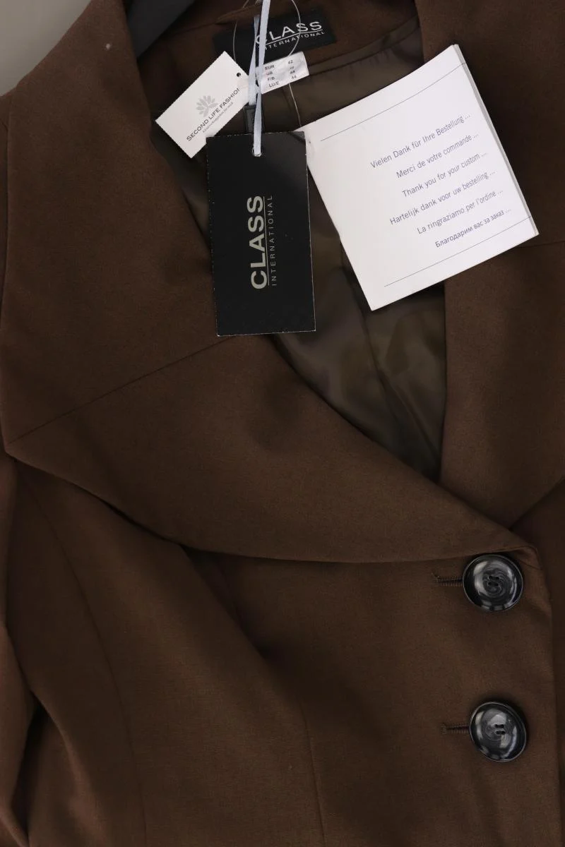 Class International Classic Blazer Gr. 42 neu mit Etikett braun aus Polyester - Image 4