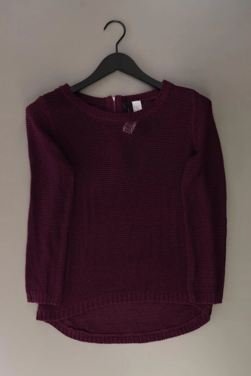 H&M Divided Strickpullover Gr. XS lila aus Polyacryl