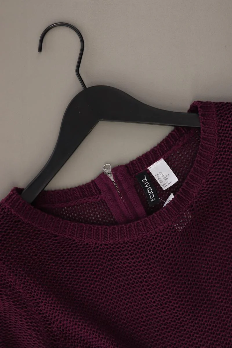 H&M Divided Strickpullover Gr. XS lila aus Polyacryl - Image 3