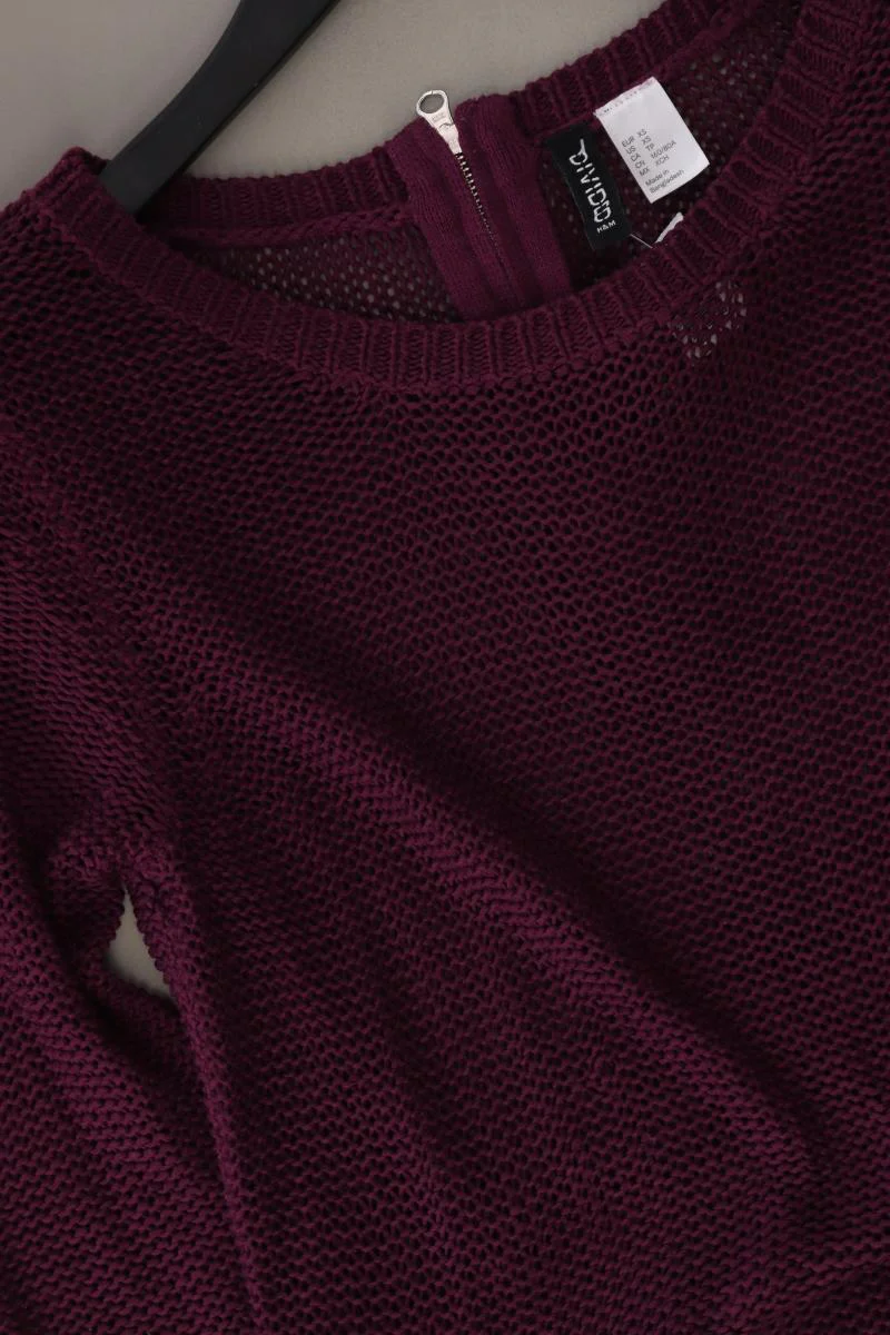 H&M Divided Strickpullover Gr. XS lila aus Polyacryl - Image 4