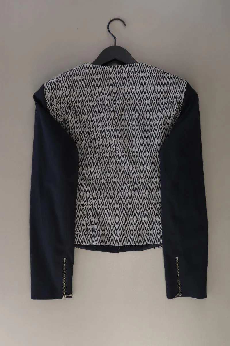Sir Oliver Classic Blazer Gr. 36 geometrisches Muster blau aus Polyester - Image 2