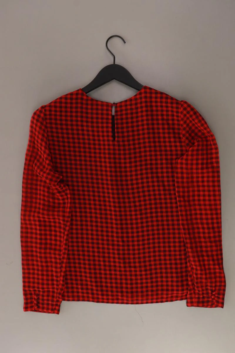 Esprit Karobluse Gr. 38 kariert Langarm rot aus Polyester - Image 2
