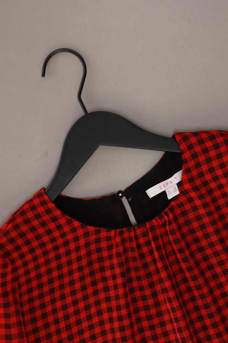 Esprit Karobluse Gr. 38 kariert Langarm rot aus Polyester - Image 3