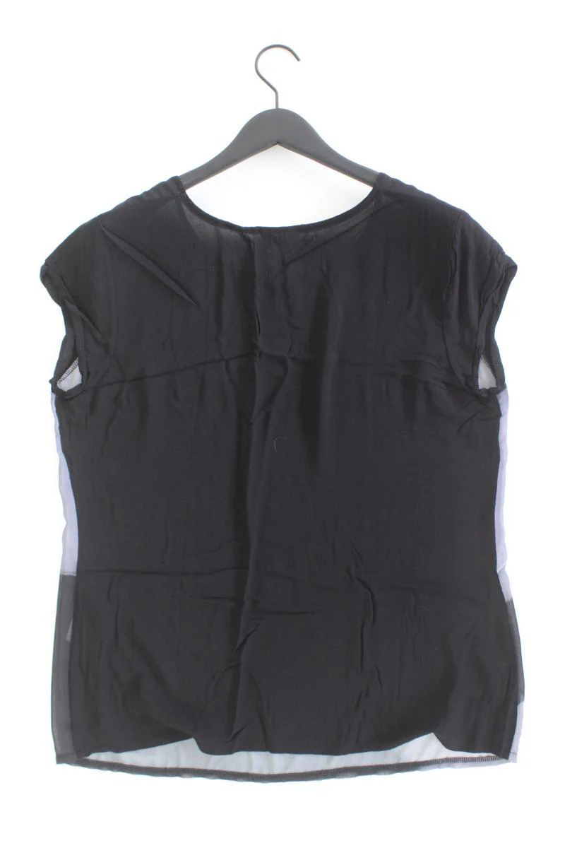 Street One Kurzarmbluse Gr. 44 mit Tierdruck schwarz aus Viskose - Image 2