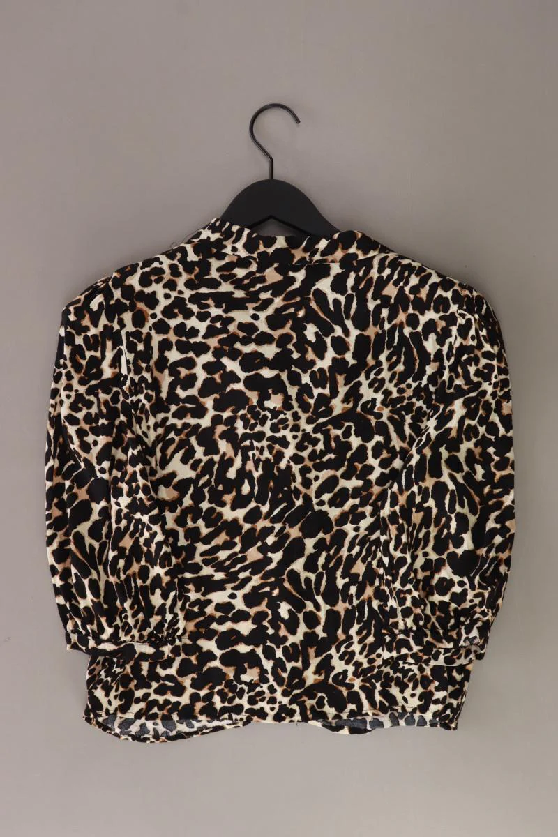 First Chance Collection Bluse Gr. S mit Tierdruck 3/4 Ärmel braun aus Viskose - Image 2