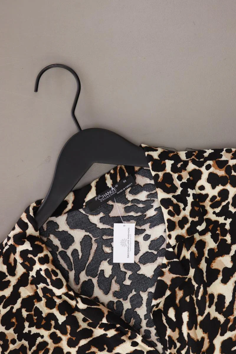 First Chance Collection Bluse Gr. S mit Tierdruck 3/4 Ärmel braun aus Viskose - Image 3