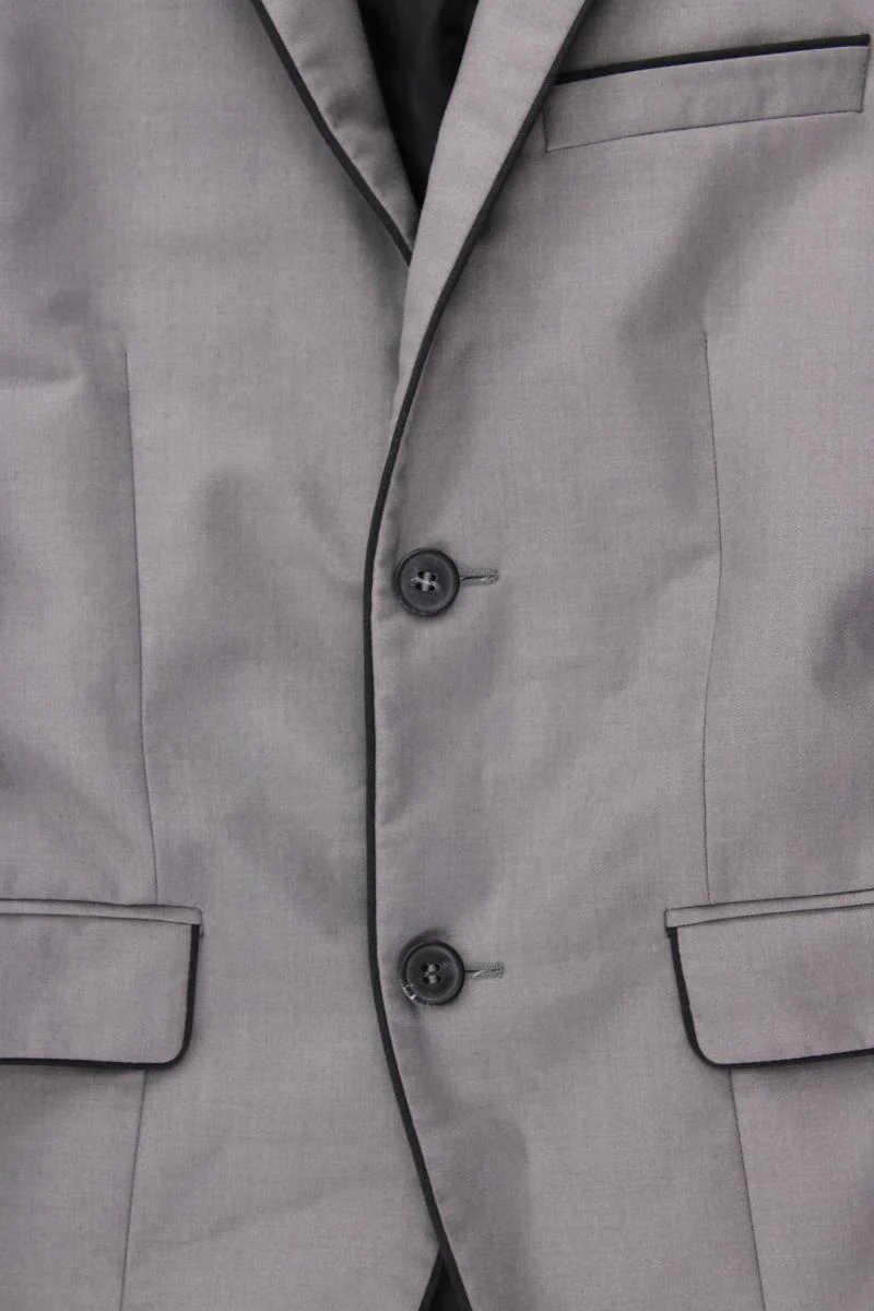 H&M Sakko für Herren Gr. 46 grau aus Polyester - Image 3