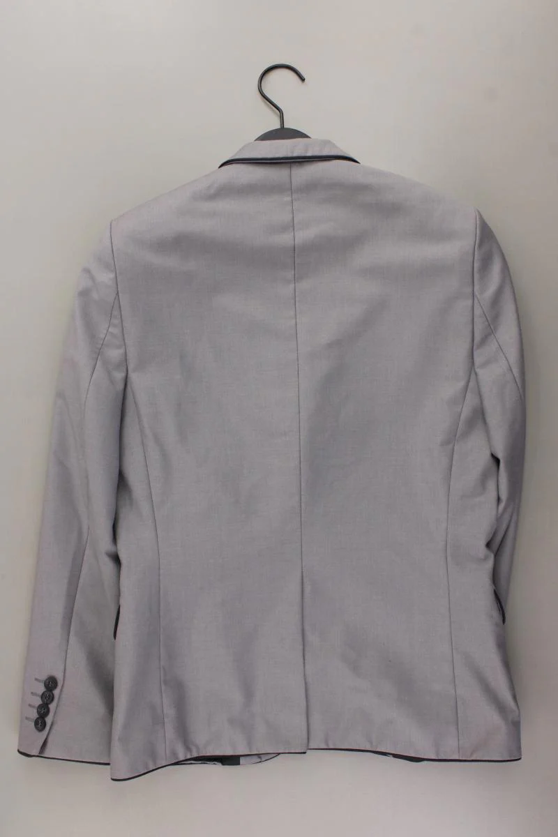 H&M Sakko für Herren Gr. 46 grau aus Polyester - Image 4