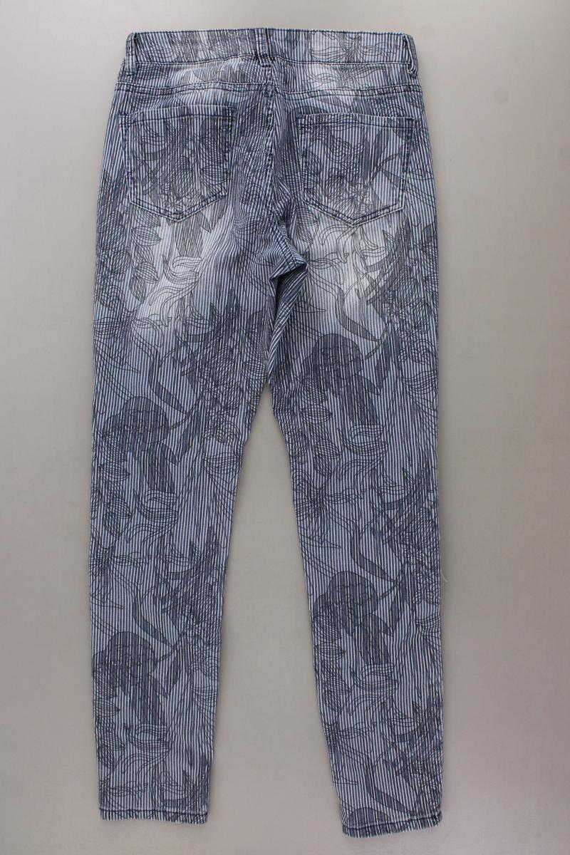 Monday Straight Jeans Gr. 38 gestreift blau aus Baumwolle - Image 4