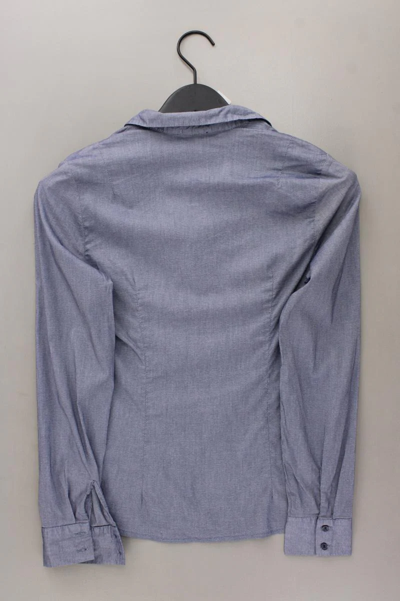 Orsay Langarmbluse Gr. 36 blau aus Baumwolle - Image 4