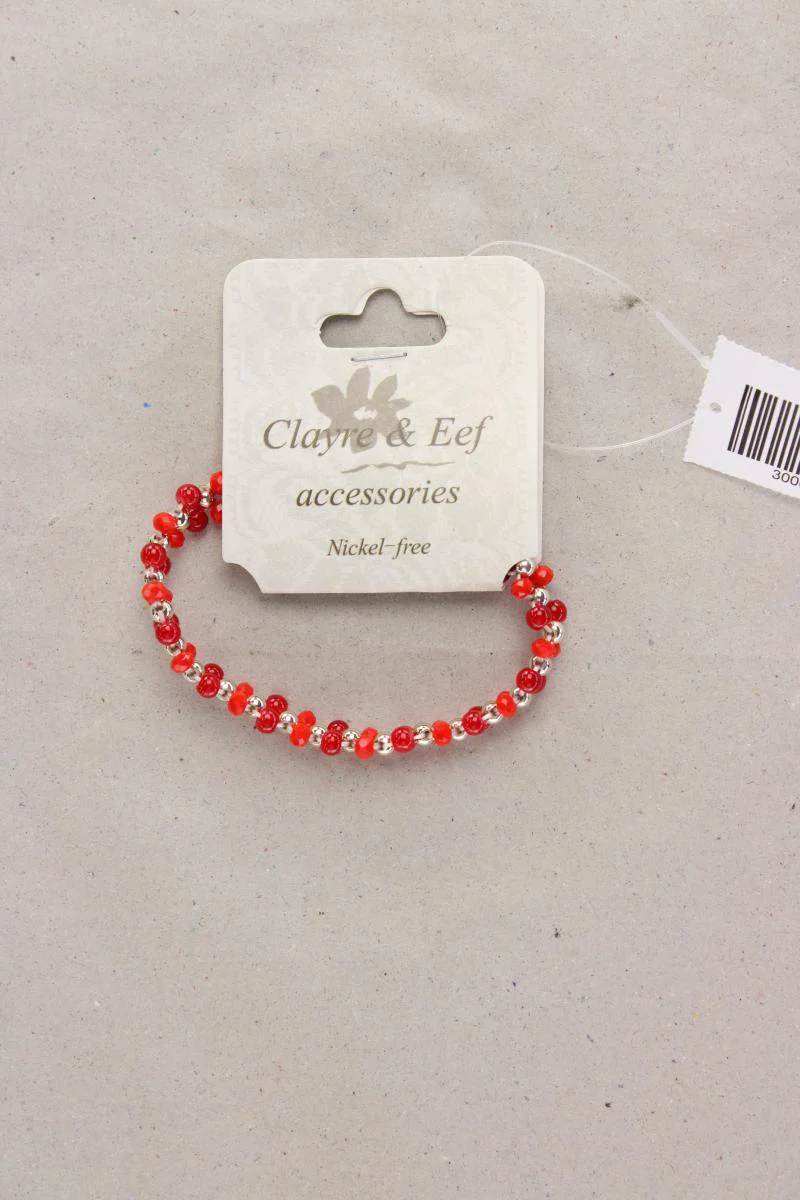 Clayre & Eef Armband neu mit Etikett rot - Image 2