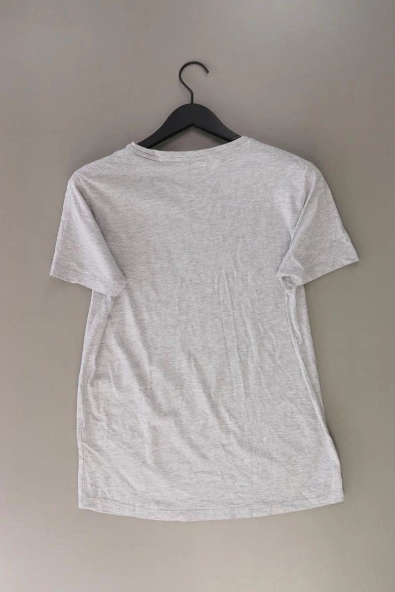Tom Tailor (Denim) Printshirt für Herren Gr. M Kurzarm grau aus Baumwolle - Image 2