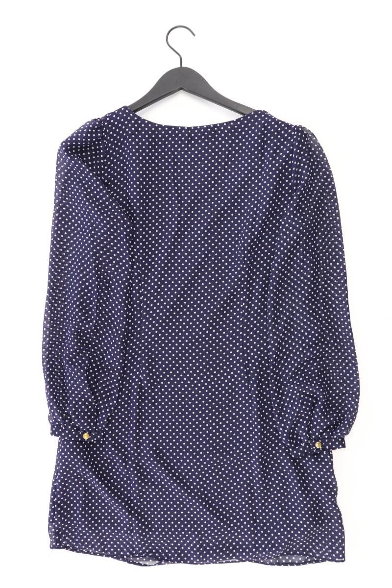 Atmosphere Chiffonkleid Gr. 38 gepunktet Langarm blau aus Polyester - Image 2