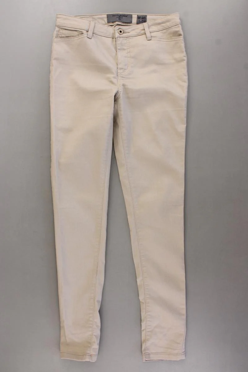 Vero Moda Hose Gr. w28/L32 creme aus Baumwolle