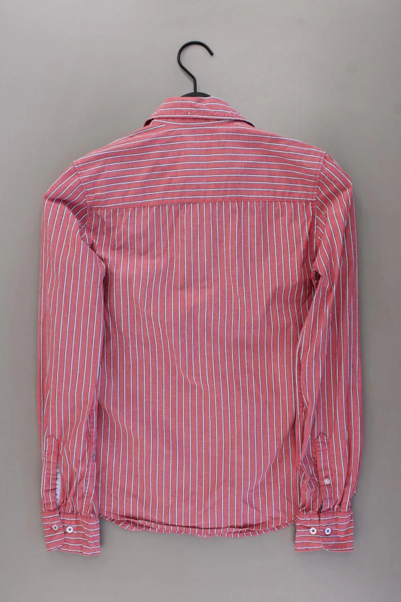 H&M L.O.G.G. Langarmbluse Gr. 38 gestreift rosa aus Baumwolle - Image 4