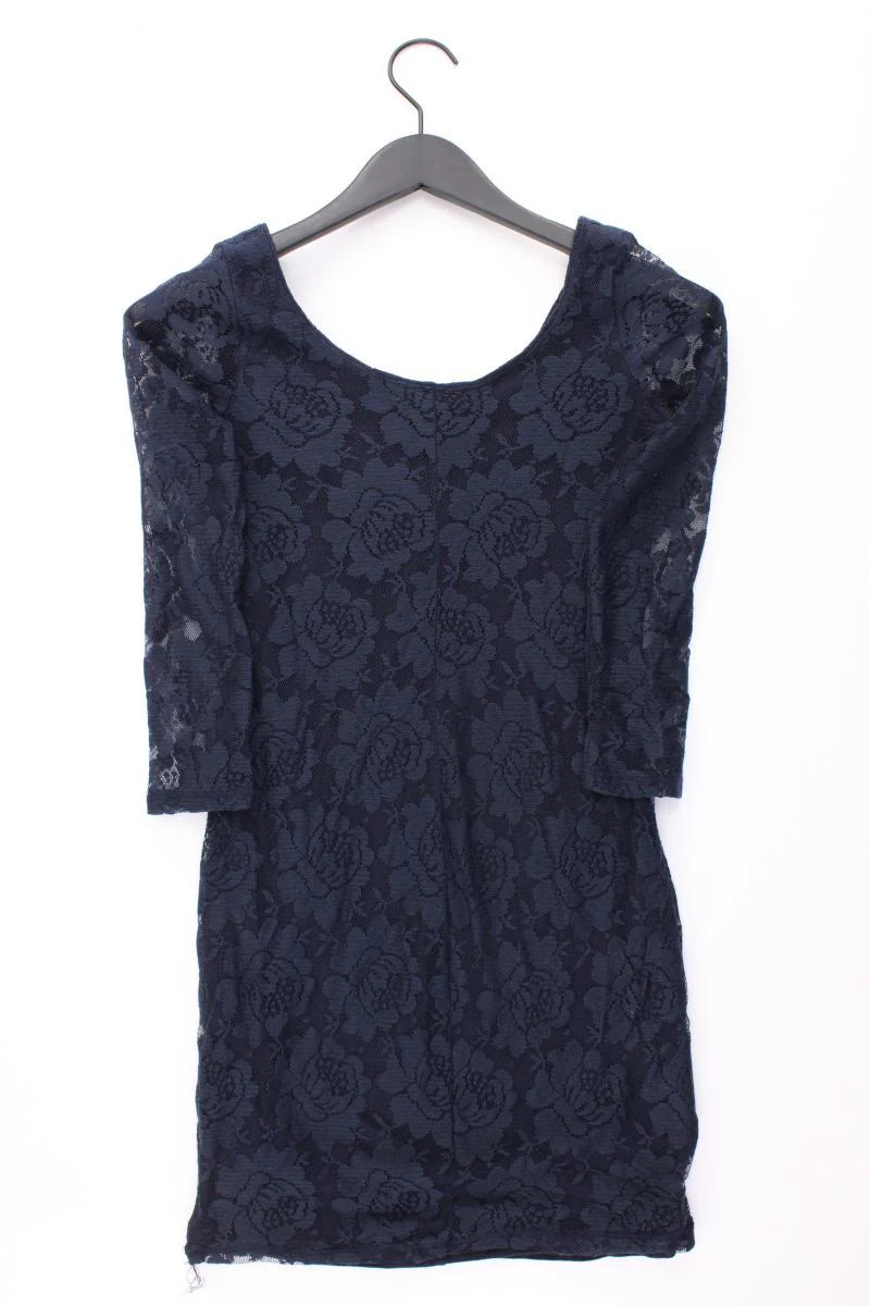 Hollister Spitzenkleid Gr. XS 3/4 Ärmel blau aus Baumwolle - Image 4