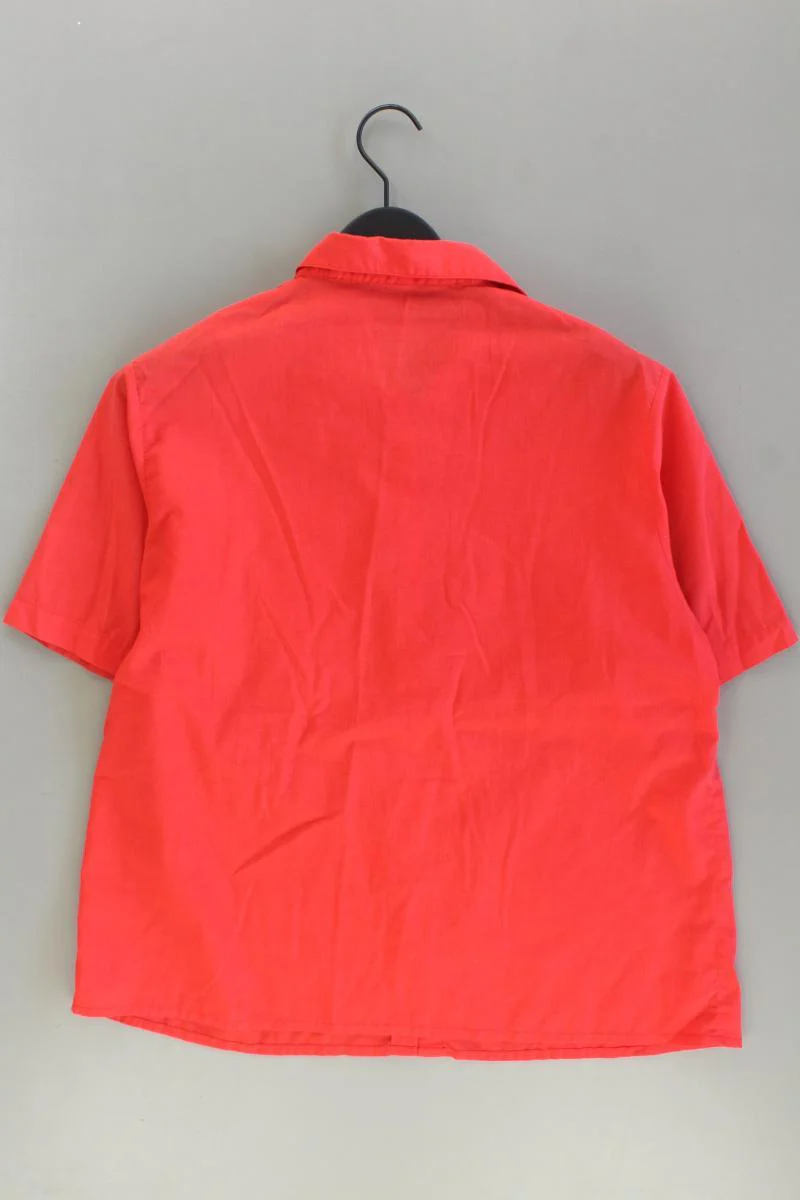 Kurzarmbluse Gr. L rot aus Polyester - Image 2