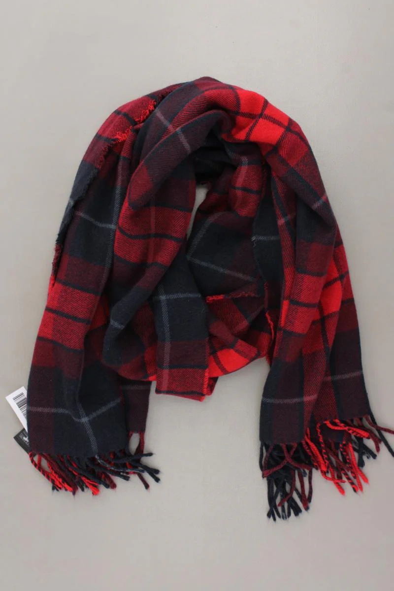 H&M Schal kariert mehrfarbig aus Polyacryl