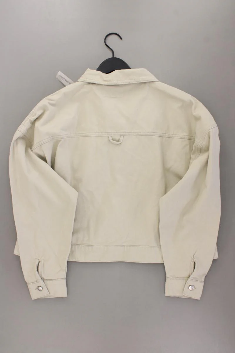 NA-KD Classic Jacke Gr. 44 neu mit Etikett creme aus Baumwolle - Image 4